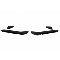 Rajout de pare-choc avant Noir brillant adaptable sur VW Golf VII 7.5 (17-20)