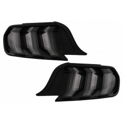 2x Feux arrières noir fumés Ford Mustang 6 (15-19)