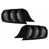 2x Feux arrières noir fumés Ford Mustang 6 (15-19)