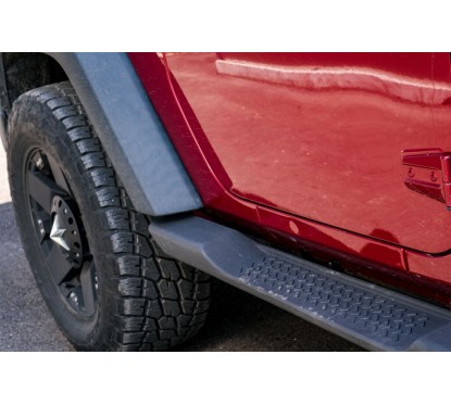 2x Marchepieds Jeep Wrangler Rubicon JK (07-17)