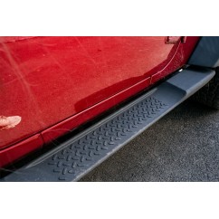 2x Marches Pieds Jeep Wrangler Rubicon JK (07-17)