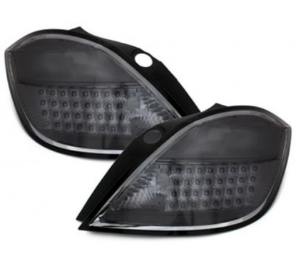 2x Feux arrieres LED Opel Astra H fume (04-06)