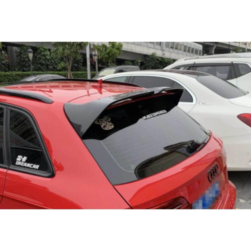 Becquet Arrière Pour Audi A3/S3 8V Sportback - ABS, Design S-Line, Aérodynamique, Pose Adhésive Sans Perçage