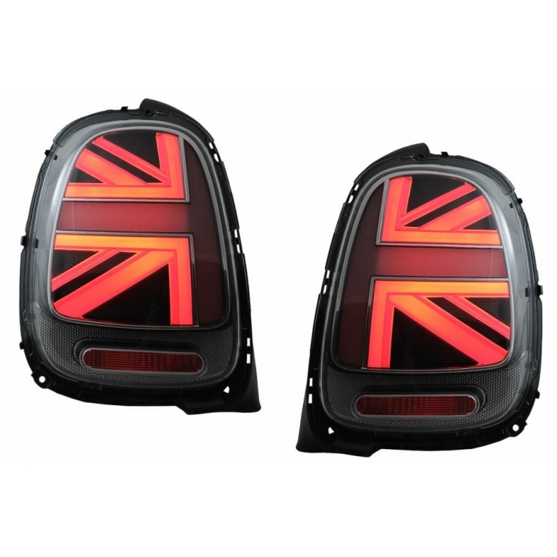 2x Feux arrière Fumés Union Jack LED adaptables sur Mini F55 F56 F57 (2014-2020)