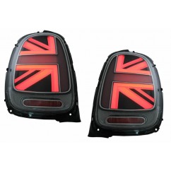 2x Feux arrières gris fumé Union Jack LED Mini F55 F56 F57 (2014-2020)