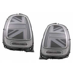 2x Feux arrières gris fumé Union Jack LED Mini F55 F56 F57 (2014-2020)