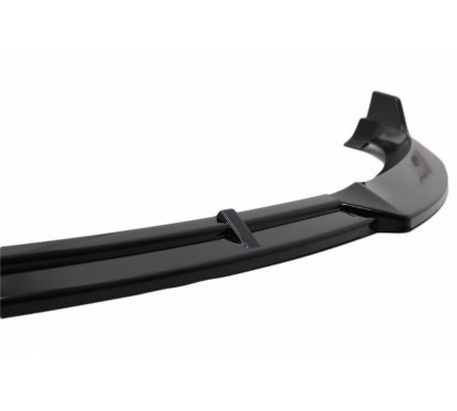 Rajout de pare-choc avant noir adaptable sur brillant Tesla S Berline (12-15)