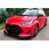 Rajout de pare-choc avant noir brillant Toyota Yaris (20+)