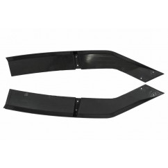 Rajout de pare-choc avant Noir brillant adaptable sur VW Jetta R-Line (19+)