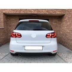 2x Feux à LED adaptables sur Golf VI GTI R Line Rouge cerise