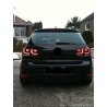 2x Feux à LED adaptables sur Golf VI GTI R Line Rouge cerise