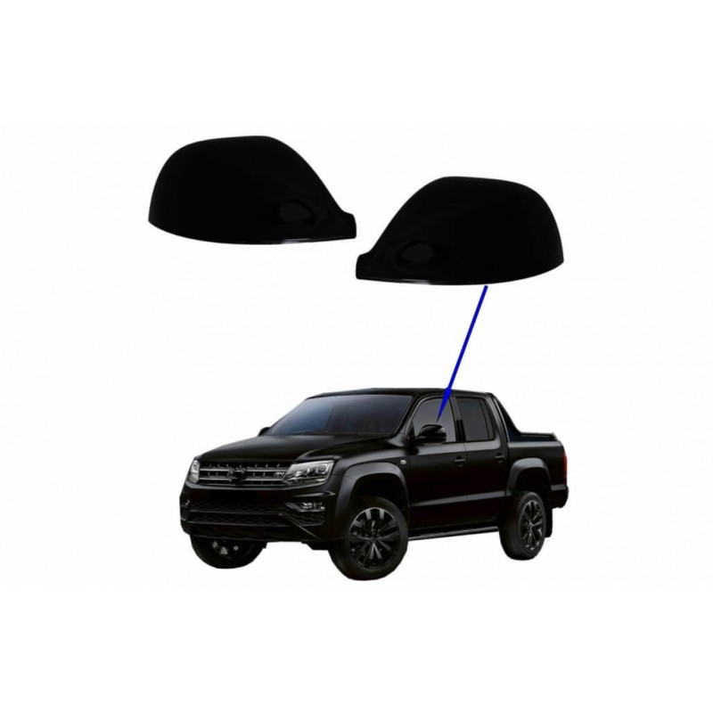 2x Coques rétroviseurs Noir brillant adaptables sur Vw Amarok (10-20) Multivan T5 (10-15) Transporter (16-18) 2x Coques rétroviseurs Noir brillant adaptables sur Vw Amarok (10-20) Multivan T5 (10-15) Transporter (16-18)