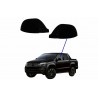 2x Coques rétroviseurs Noir brillant Vw Amarok (10-15) Multivan T5 (10-15) Transporter (16-18)