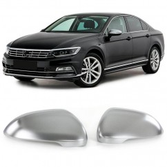 Coques rétroviseurs chromé mat VolksWagen Passat Limo Estate B8 3G (+14)