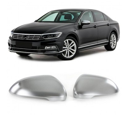 Coques rétroviseurs chromé mat VolksWagen Passat Limo Estate B8 3G (+14)