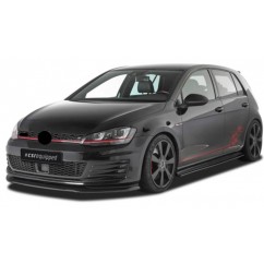 Rajout de pare choc avant adaptable sur Vw Golf 7 VII (12-16) TCR Look Uniquement GTI / GTD