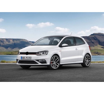 Pare choc avant adaptable sur Vw Polo 6R 6C Look GTI (14-17)