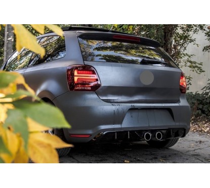Pare choc arrière Vw Polo 6R Look R400 (09-17)