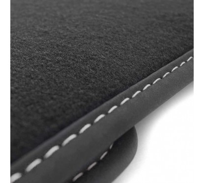 Set de 4x tapis velours Premium noir adaptable sur Opel Insignia A (13-17)