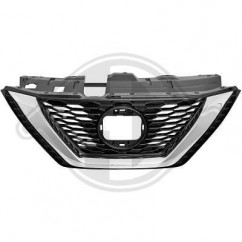 Calandre noir et chrome avec AEB adaptable sur Nissan Qashqai 17-20
