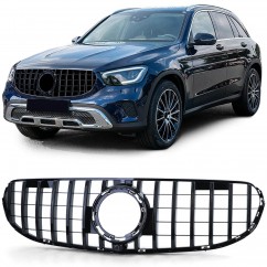 Calandre Mercedes GLC Facelift Panamericana AVEC PACK OFF ROAD noir brillant 19+