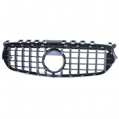 Calandre Noir et chrome Mercedes Classe B W247 Look Panamericana (20+) Avec Pack AMG
