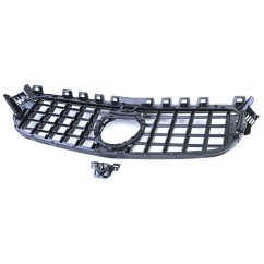 Calandre Noir et chrome Mercedes Classe B W247 Look Panamericana (20+) Avec Pack AMG