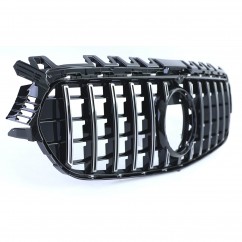 Calandre Noir et chrome Mercedes Classe B W247 Look Panamericana (20+) Avec Pack AMG