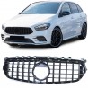 Calandre Noir Brillant Mercedes Classe B W247 Look Panamericana (20+) Avec Pack AMG