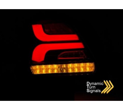 2x Phares LED SUZUKI Swift VI  Rouge Fumé (17+)