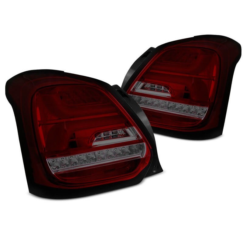 2x Phares LED SUZUKI Swift VI  Rouge Fumé (17+)