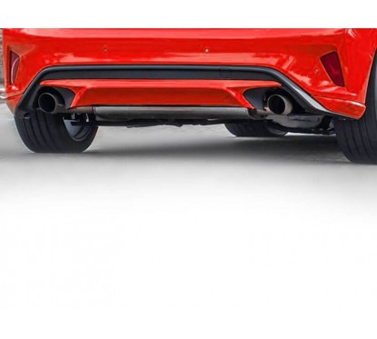Diffuseur arrière adaptable sur Ford Focus MK4 (18-21) Look ST