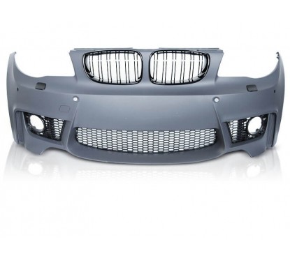 Pare-chocs avant Look Sport Design adaptable sur BMW Série 1 E81 / E82 / E87 / E88 04-13