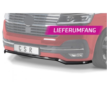 Rajout pare choc noir brillant adaptable sur Vw T6.1 19+