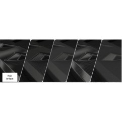 Sourcils phares avants noir brillant adaptables sur BMW série 1 F20/F21 15-19