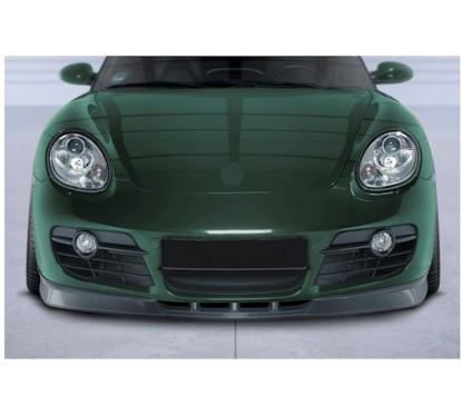 Rajout pare choc noir brillant Porsche Cayman 987c (05-09)