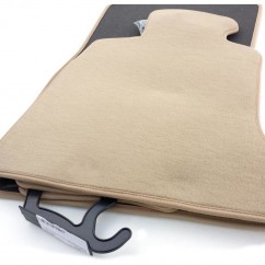 Set de 4x tapis velours Beige BMW Série 3 E90 E91 (05-12)