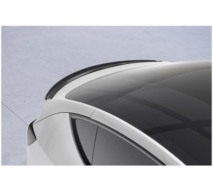 Becquet noir brillant Tesla Model Y 20+