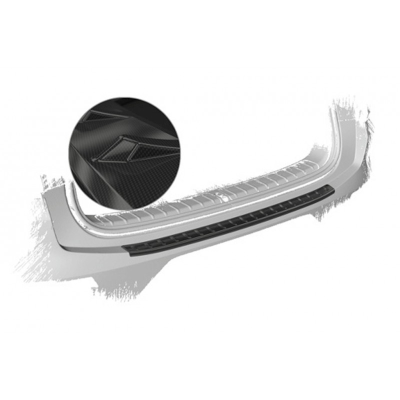 Seuil de coffre carbone adaptable sur BMW X4 G02 (18+)