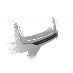 Seuil de coffre noir brillant adaptable sur BMW X4 G02 18+