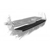 Seuil de coffre carbone adaptable sur Mercedes Vito 14-22
