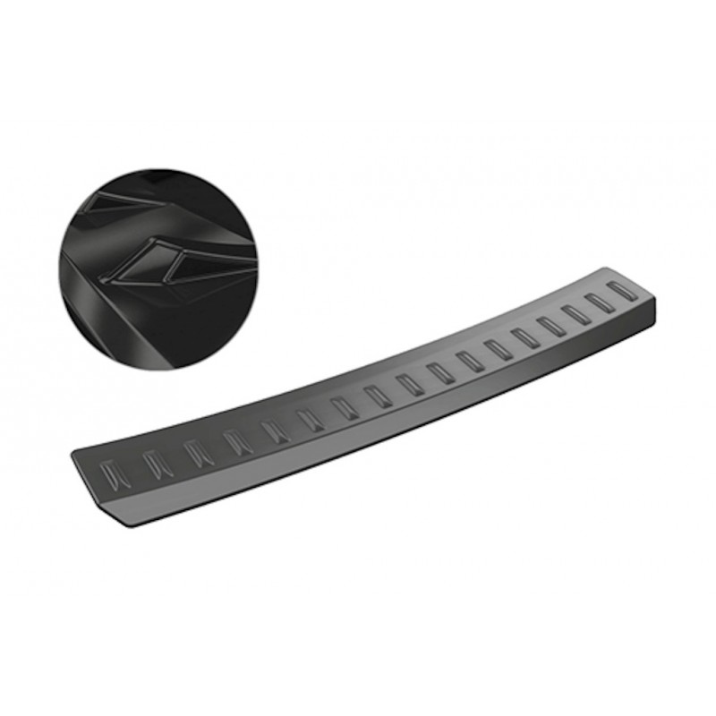 Seuil de coffre noir brillant adaptable sur Opel Corsa F 19+