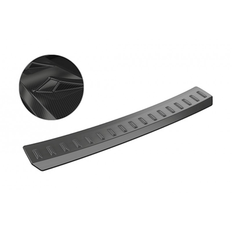 Seuil de coffre carbone adaptable sur Opel Corsa F 19+
