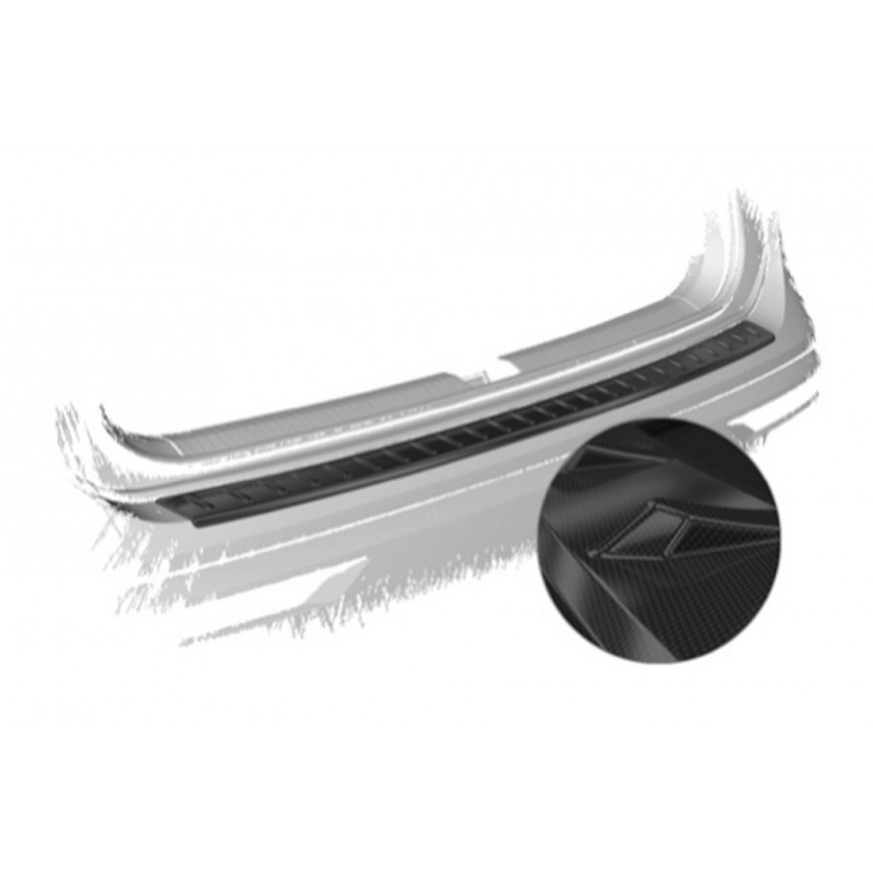 Seuil de coffre carbone adaptable sur Seat Tarraco 18+