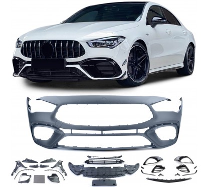 Pare chocs avant Mercedes CLA Coupé C118 Look 45 AMG (19+)