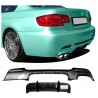 Diffuseur arrière noir mat BMW Série 3 E92/E93 (06-13)