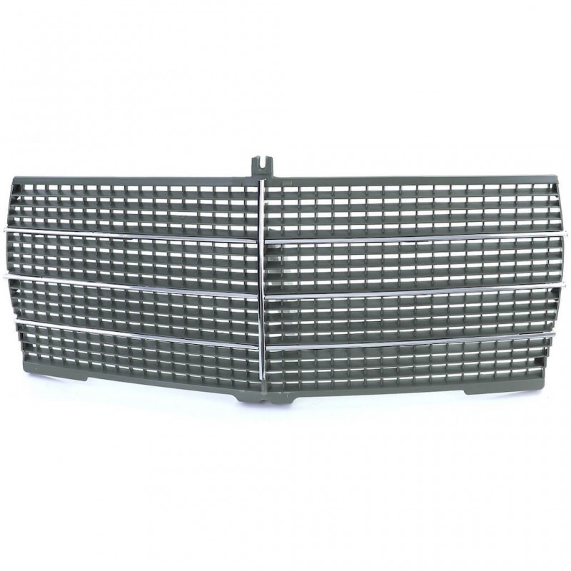 Calandre noir et chrome adaptable sur Mercedes Classe S W126 (79-91)