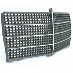 Calandre noir et chrome adaptable sur Mercedes Classe S W126 79-91