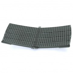 Calandre noir et chrome adaptable sur Mercedes Classe S W126 79-91
