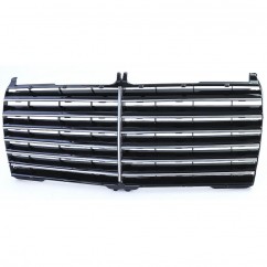 Calandre noir et chrome adaptable sur Mercedes Classe E W124  C124 S124 85-93